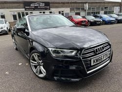 Black Used 2017 Audi A3 Cabriolet S-Line Cabriolet | £10,495 (Good price)