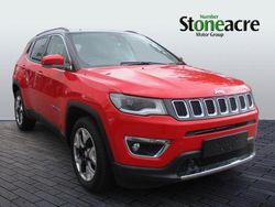 Red/black Used 2021 Jeep Compass Limited SUV | £13,995 (Fair price)