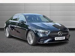 Black Used 2024 Mercedes A200 AMG Line Premium Plus Sedan | £26,990 (Fair price)