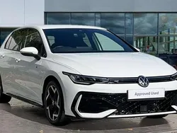 White Used 2025 VW Golf VIII R-line Hatchback | £28,045 (Expensive)