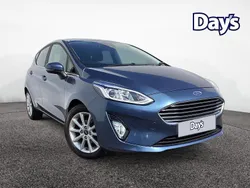 Blue Used 2020 Ford Fiesta Titanium Hatchback | £10,744 (Good price)