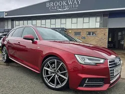 Red Used 2016 Audi A4 S-Line Estate | £9,490 (Fair price)