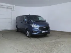 Blue Used 2022 Ford Transit Custom Limited Van | £18,495 (Fair price)