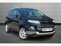Black Used 2017 Ford Ecosport Titanium SUV | £6,995 (Good price)