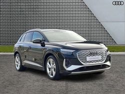 Black Used 2024 Audi Q4 e-tron S-Line SUV | £32,595 (Super price)
