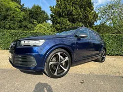 Blue Used 2018 Audi Q7 Black Edition SUV | £25,995 (Super price)