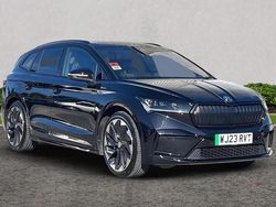 Black Used 2023 Skoda Enyaq iV SportLine SUV | £29,814 (A bit pricey)