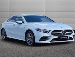 Polar white Used 2021 Mercedes A250 AMG Line Premium Sedan | £20,595 (A bit pricey)