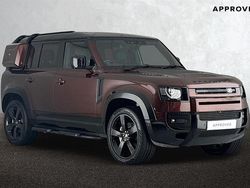 Sedona red Used 2024 Land Rover Defender SUV | £77,350