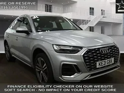 Silver Used 2021 Audi Q5 Sportback S-Line SUV | £25,970 (Good price)