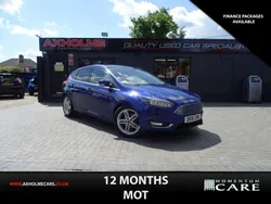Blue Used 2016 Ford Focus Titanium Hatchback | £4,795 (Fair price)