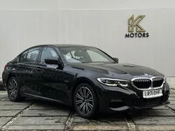 Black Used 2021 BMW 330e M Sport Sedan | £19,300 (Fair price)