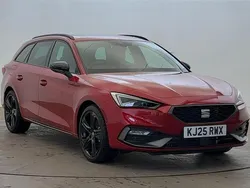 Red New 2025 Seat Leon Black Edition Estate | £26,990
