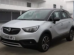 Silver Used 2018 Vauxhall Crossland X Elite SUV | £7,990 (Fair price)