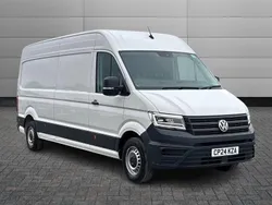 Candy white Used 2024 VW Crafter S Van | £33,995 (Expensive)