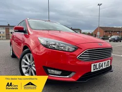 Red Used 2015 Ford Focus Titanium Estate | £6,495 (Good price)