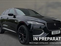 Metallic santorini black Used 2021 Jaguar F-Pace R-Dynamic SUV | £32,477 (Fair price)