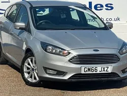 Silver Used 2017 Ford Focus Titanium Hatchback | £6,995 (Fair price)