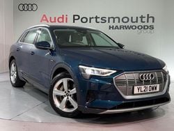 Blue Used 2021 Audi e-tron Advanced SUV | £18,590 (Good price)