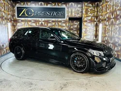 Black Used 2019 Mercedes C200 AMG Line Premium Estate | £19,495 (Fair price)