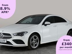 White Used 2022 Mercedes CLA250e AMG Line Premium Plus Sedan | £23,959 (Fair price)
