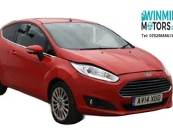 Red Used 2014 Ford Fiesta Titanium Hatchback | £4,495 (Fair price)