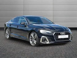 Black Used 2024 Audi A5 Sportback S-Line Hatchback | £31,091 (Fair price)