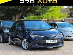 Blue Used 2021 Toyota Corolla Hatchback | £12,100 (Fair price)