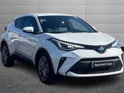 White Used 2022 Toyota C-HR SUV | £20,895 (Fair price)