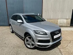 Silver Used 2013 Audi Q7 S-line plus SUV | £11,200 (Good price)