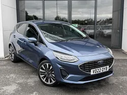 Blue Used 2022 Ford Fiesta Titanium Hatchback | £16,195 (Fair price)