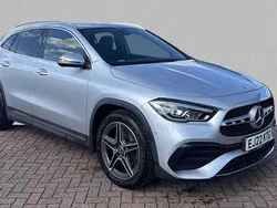 Silver Used 2022 Mercedes GLA180 AMG Line Premium SUV | £28,390 (Fair price)