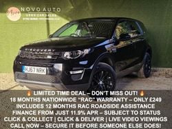 Black Used 2017 Land Rover Discovery Sport SE SUV | £12,000 (Good price)
