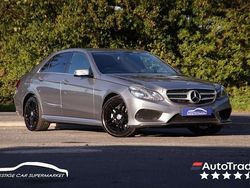 Silver Used 2014 Mercedes E220 AMG line Sedan | £7,399 (Fair price)