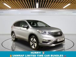 Silver Used 2016 Honda CR-V EX SUV | £13,349 (Fair price)