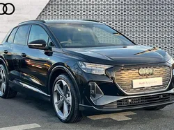 Black Used 2024 Audi Q4 e-tron Black Edition SUV | £40,991 (Fair price)