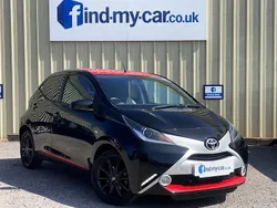 Black Used 2018 Toyota Aygo x-press Hatchback | £7,999 (Fair price)