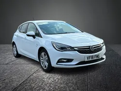 White Used 2018 Vauxhall Astra Design Edition Hatchback | £3,995 (Good price)