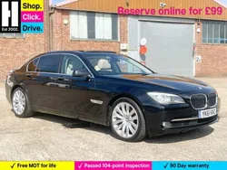 Black Used 2011 BMW 750L Comfort Edition Sedan | £11,232