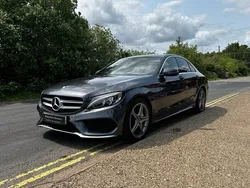 Grey Used 2016 Mercedes C220 AMG line Sedan | £11,995 (Fair price)