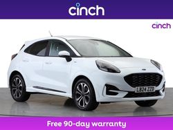 White Used 2024 Ford Puma Gen-E ST-Line SUV | £17,749 (Good price)