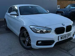 White Used 2019 BMW 118 Sport Line Hatchback | £13,950 (Fair price)