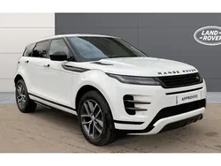 White Used 2025 Land Rover Range Rover evoque SE Dynamic SUV | £40,921