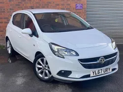White Used 2018 Vauxhall Corsa Hatchback | £5,695 (Fair price)