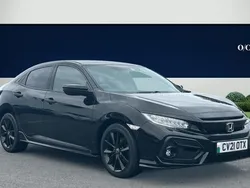 Black Used 2021 Honda Civic Sport Hatchback | £16,995 (Good price)