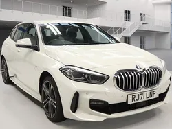 White Used 2022 BMW 118 M Sport Hatchback | £19,700 (Fair price)