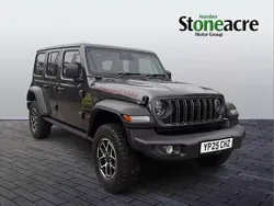 Grey Used 2025 Jeep Wrangler Rubicon SUV | £54,995 (Expensive)