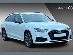 White Used 2022 Audi A4 Sport Estate | £21,500 (Good price)