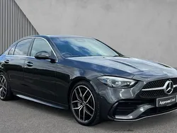 Metallic paintwork graphite grey Used 2024 Mercedes C200 AMG Line Premium Plus Sedan | £37,072
