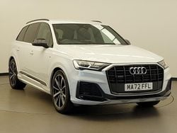 White Used 2022 Audi Q7 Black Edition SUV | £39,998 (Fair price)